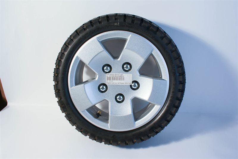 Baghjul, m. nav luft XL130 4 hjul