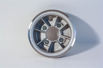 Fælg, 5 " sølv, udvendig