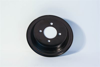 Fælg, 5", sort, forhjul m. ventilhul