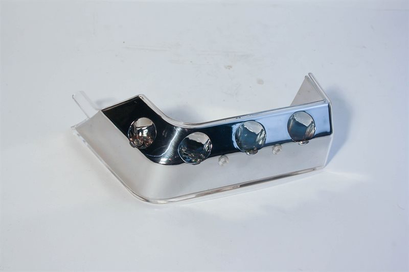 Baglygte, Glas &LED, Rød, Højre  DX10