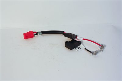 Batteri Ledning m. 2pol rødt stik UL8W 