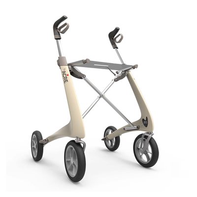 Rollator - ByACRE Carbon Ultralight - Cremehvid